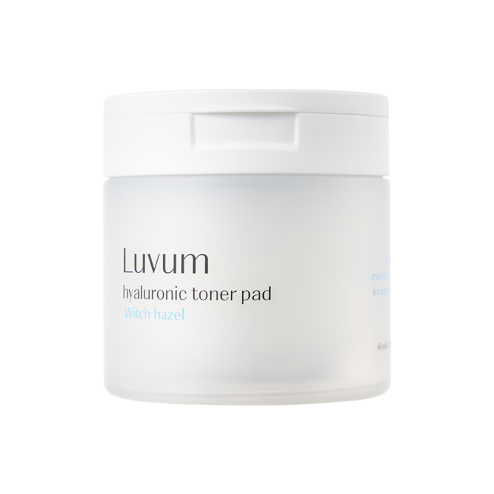 【LUVUM】金缕梅透明质酸爽肤棉片 60片/盒
