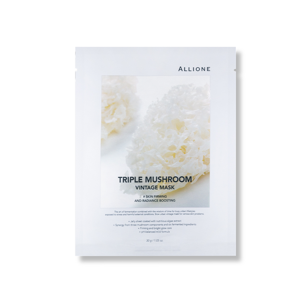 【ALLIONE】三重菌菇面膜5片装